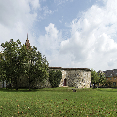 Schlosspark. Vergrösserte Ansicht