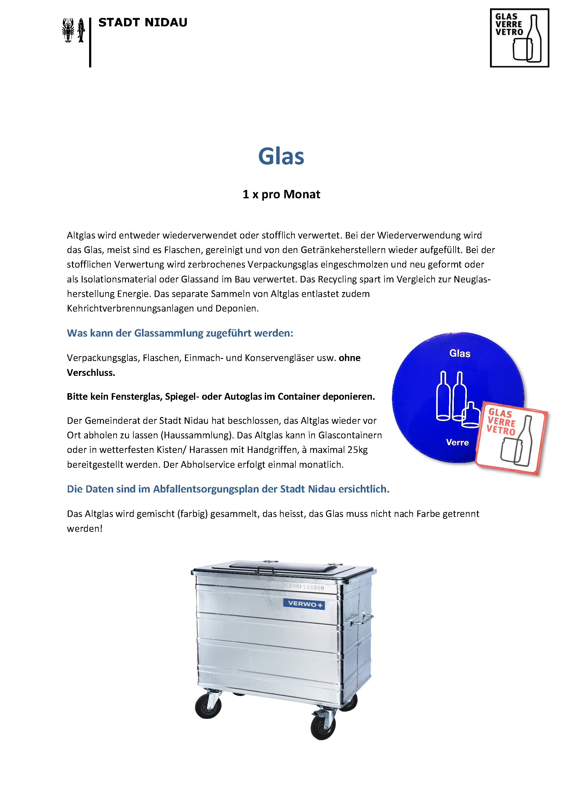 Glas